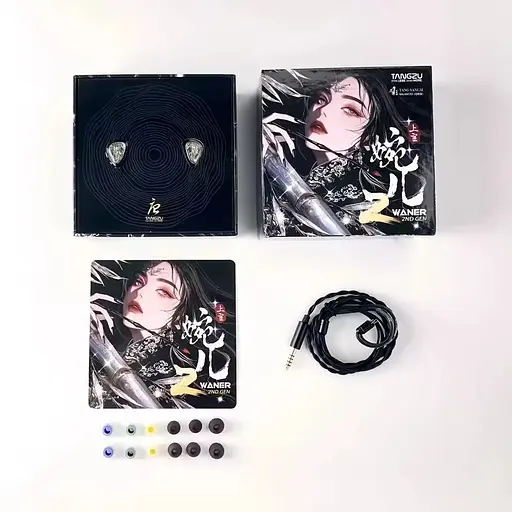 Дротові навушники Tangzu Waner SG 2 with MIC 3.5 mm з динамічним випромінювачем (Чорний) - фото 5