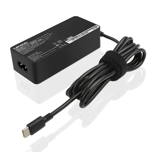 Блок живлення для ноутбука Lenovo 65W Standard AC Adapter (USB Type-C) (4X20M26272) - фото 1