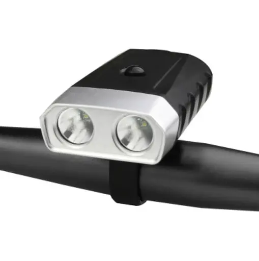 Вело фара із заднім ліхтарем мигалкою RB-B12 велосипедний водонепроникний ліхтар із кріпленням на батарейках - фото 2