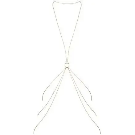 Цепочка для тела Bijoux Indiscrets Magnifique 8 Body Chain - Gold