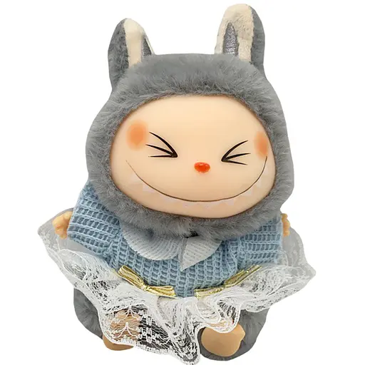 Дитяча м'яка іграшка-брелок The Monsters Labubu Bambi Labubu15 в асортименті - фото 5