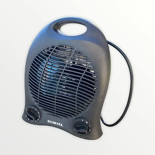 Тепловентилятор Дуйчик кімнатний Kumtel LX- 6441 Black 2000 Вт - фото 3