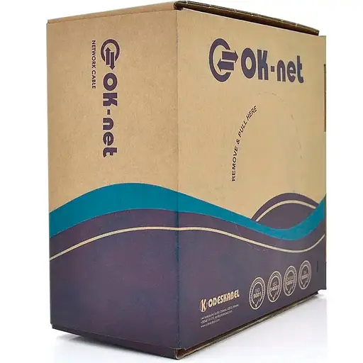 Кабель Одескабель КПпВонг-HFО-ВПЕ (600) 4x2x0,56 (S / FTP-cat.7 LSOH), CU, екран., для внутр. робіт, 305м