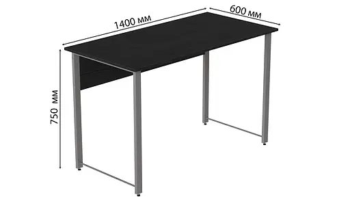 Комп'ютерний стіл Курт 75x140x60 сірий ДСП Сосна Кембра 16мм FRD-101851 - фото 8