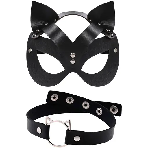 БДСМ набір Passion Кішечка 2 предмети чорний (4821002029372)