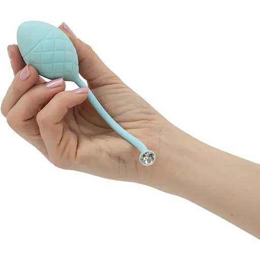 Розкішні вагінальні кульки Pillow Talk - Frisky Teal - фото 3