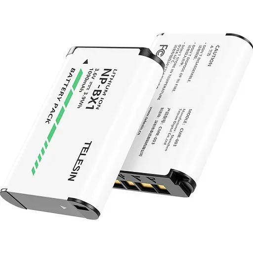 Акумулятор Telesin CMR-003 Sony NP-BX1 [107242] - фото 2