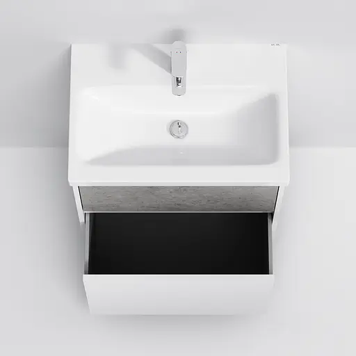 Тумба підлогова AM.PM GEM S 60 см з умивальником M91-FSX0602-WC0602BF38 - фото 6