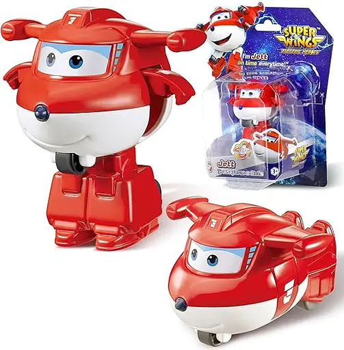Ігрова фігурка-трансформер Super Wings Transform-a-Bots Джетт (Jett) 5 см (EU780010) - фото 3