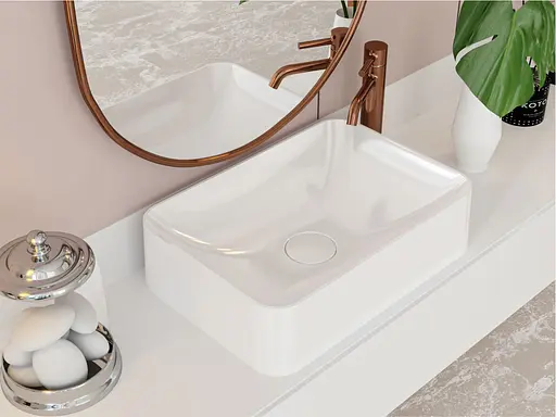 Умивальник Miraggio Debora 0000164, Білий - фото 5