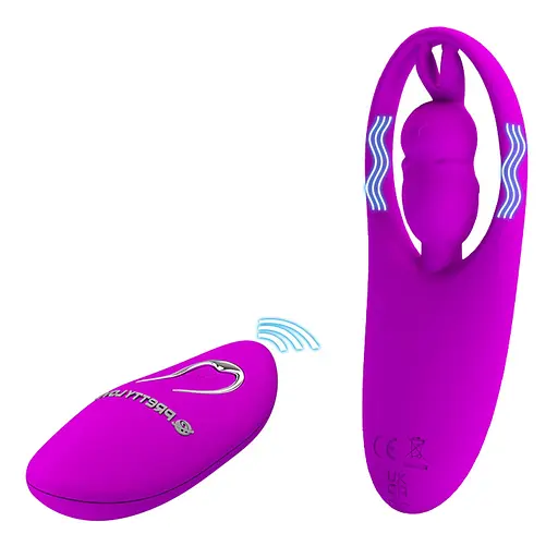 Вібратор для клітора Pretty Love Wild Rabbit 10.8 см фіолетовий - фото 3