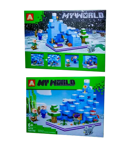 Конструктор Minecraft, 44115, 724 деталі, 35x48 см