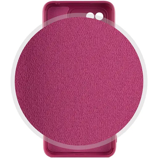 Чехол Silicone Cover Lakshmi Full Camera (A) для Xiaomi Poco C40 Бордовый / Marsala - фото 3