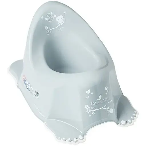 Горщик дитячий Tega Baby з музикою Owls grey - фото 1