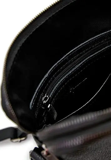 Кожаная мужская сумка через плечо TARWA 27х28х6 см sum0025845 - фото 4