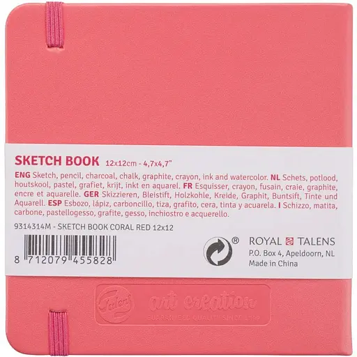 Блокнот для графики Royal Talens Art Creation 12х12 см 140г/м2 80л Coral - фото 2