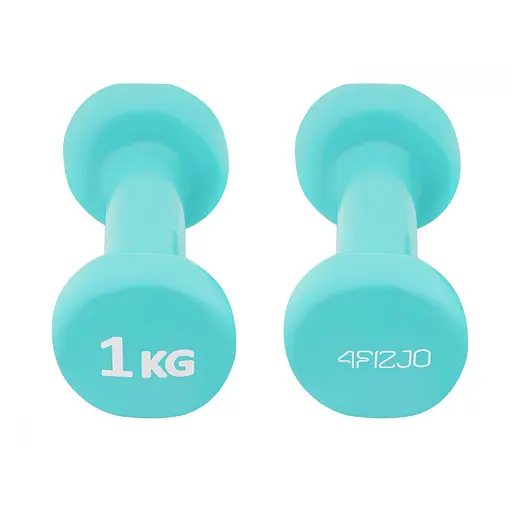 Гантели виниловые 4FIZJO 2 x 1 кг 4FJ0197 (P-5907739311955) - фото 3