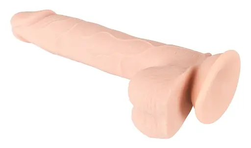 Фалоімітатор Orion Nature Skin Medium Bendable 24 см тілесний - фото 4