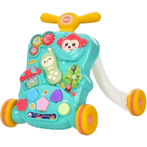 Детская каталка-ходунки Limo Toy YL622 - интерактивная панель, музыка, свет, от 18 месяцев