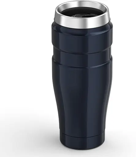 Термокружка без ручки Thermos 0.47 л Stainless King Travel Dark Blue (160020) - фото 2