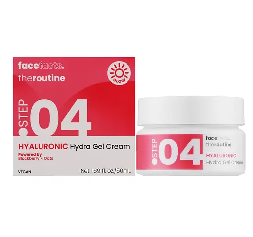 Гиалуроновый гель-крем для кожи лица The Routine Face Facts 50 мл - фото 2
