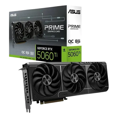 Відеокарта GeForce RTX 5060 Ti 8GB Asus Prime OC (PRIME-RTX5060TI-O8G)