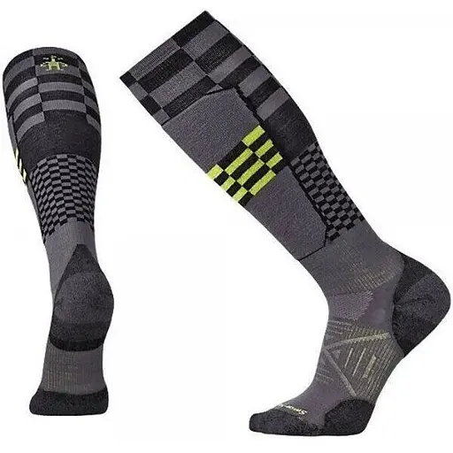 Шкарпетки Smart Wool Men's PhD Ski Light Elite Pattern Graphite M (1033-SW 15034.018-M)