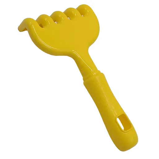 Детские игрушечные грабли "Г-5" 1-107 размер 18,5 см Желтый