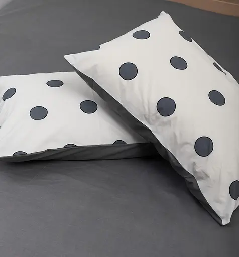 Набір наволочок Moon&Star Бязь Gold Люкс Riccarda Gray 40х40 см 2 шт - фото 4