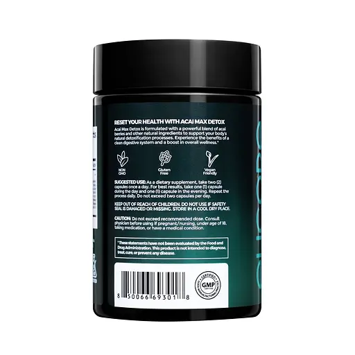 Комплекс для очищения организма Elicore Labs Max Detox, 60 вегакапсул - фото 3