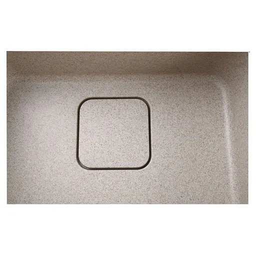 Гранітна мийка Globus Lux Barbora мигдаль 510x510 мм А0008, Терра - фото 4