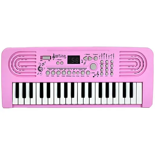 Синтезатор TX-379-B-F-H-03 37 клавиш 43x17 см микрофон запись музыка звуки животных регулятор громкости