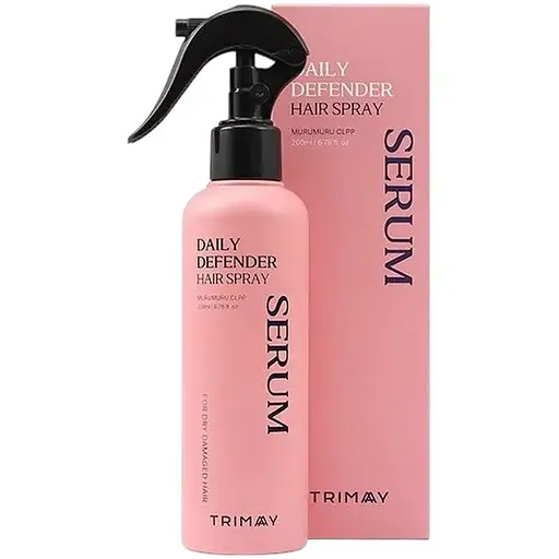 Спрей-сыворотка Trimay Daily Defender Hair Spray Serum для сухих и поврежденных волос с протеинами шелка 200 мл