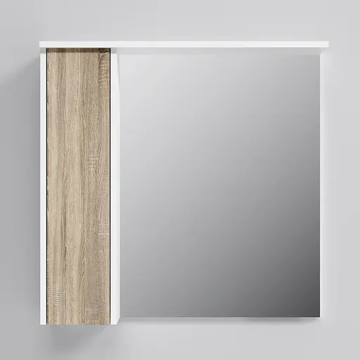 Зеркальный шкаф с подсветкой Am.Pm Gem S 75 см левый дерево M91MPL0751WF38, Дуб - фото 4