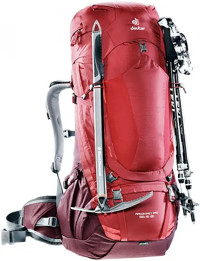Рюкзак Deuter Aircontact Pro 55+15 SL Cranberry-Aubergine (1052-3330017 5005) - фото 2