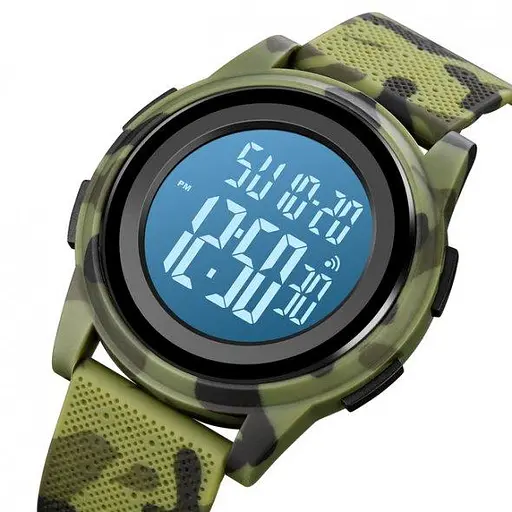 Тактичний водостійкий кварцовий годинник Skmei Military New - фото 2