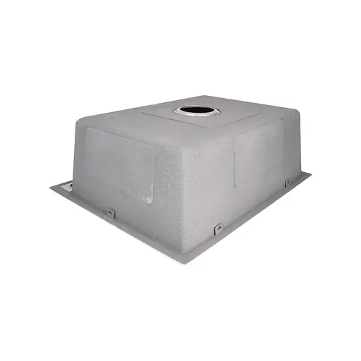 Кухонна мийка Lidz H6050G 3.0/0.8 мм Brush Grey (LDH6050GPVD3008), Сірий - фото 4