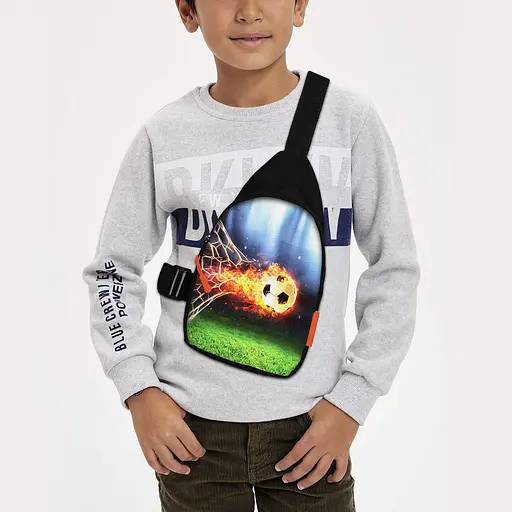 Сумка через плечо детская Футбол 29х17 см сумка слинг для мальчика (02233)