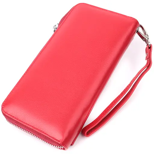 Кожаный женский кошелек ST Leather 20х10.5х2.5 см acs0028460 - фото 2