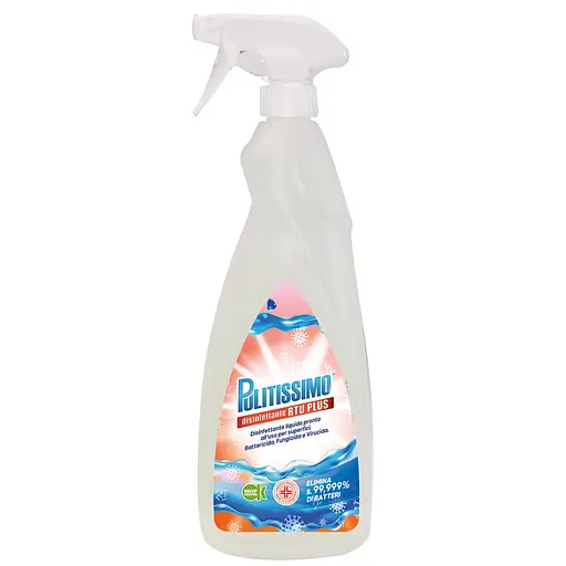 Засіб для дезинфекції поверхонь Pulitissimo DISINFETTANTE RTU PLUS, 750 мл 