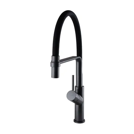 Змішувач для кухні Globus Lux Denver Flex GDF-32-11-01 Чорний матовий - фото 4
