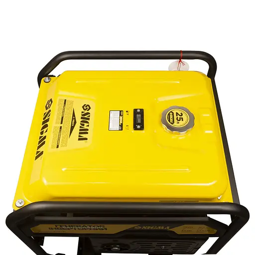 Генератор інверторний SIGMA 7.5/8.0кВт, однофзний, ручний/електро запуск, з виведенням під АВР (5710781) - фото 6