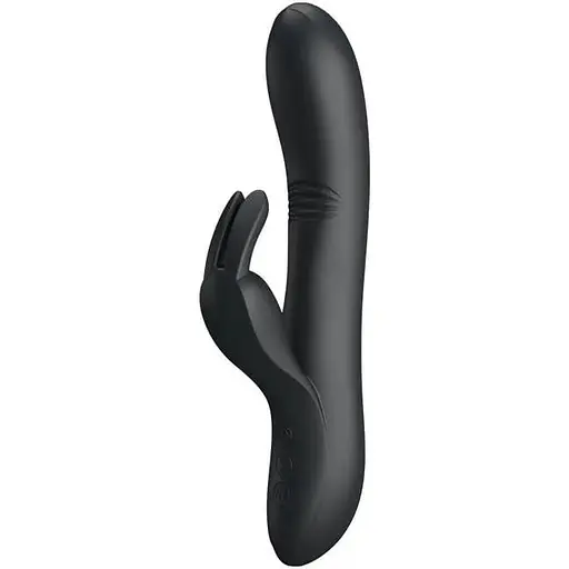 Вібратор-кролик Pretty Love Dylan 21 см чорний