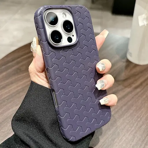 Чохол Epik TPU Weaving для Apple iPhone 16 Pro Max 6.9 Purple - фото 3