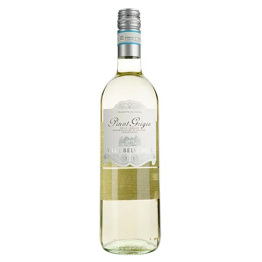 Вино Villa Belvedere Pinot Grigio delle Venezie IGT, белое, сухое, 0,75 л (554559) - фото 1