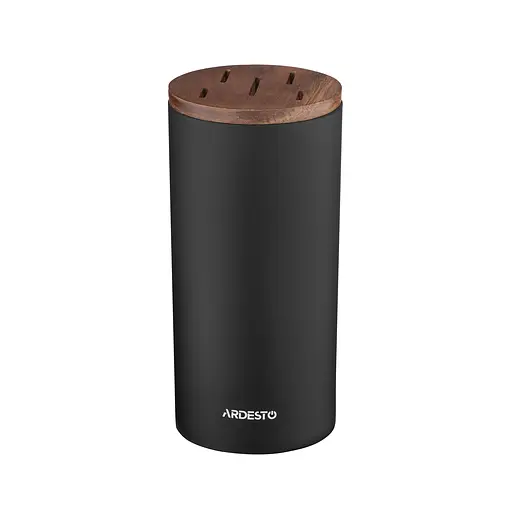 ARDESTO Набір ножів із блоком Gemini, 6 предметів, нержавіюча сталь, пластик, чорний - фото 3