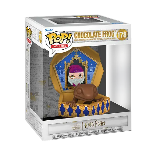 Фігурка Funko Pop Гаррі Поттер Шоколадна жаба Harry Potter Chocolate Frog 15 см Deluxe FP F L 178 - фото 2