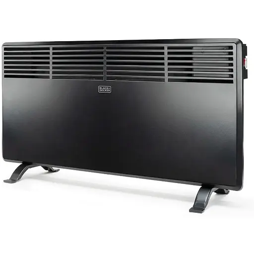 Конвекторний обігрівач Black+Decker 1.8 кВт, площа обігріву 18 кв.м., Підлоговий, Чорний (BXCSH1800E) - фото 1