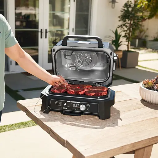 Гриль-барбекю Ninja Woodfire Pro Connect XL OG901EU - фото 7