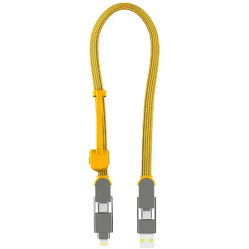 Кабель Rolling Square in Charge XL 30 см желтый (XLS03R)